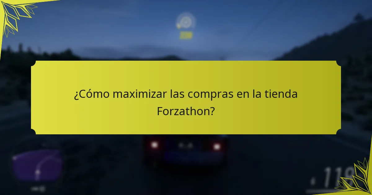 ¿Cuál es la retroalimentación de la comunidad sobre las actualizaciones de la tienda Forzathon?