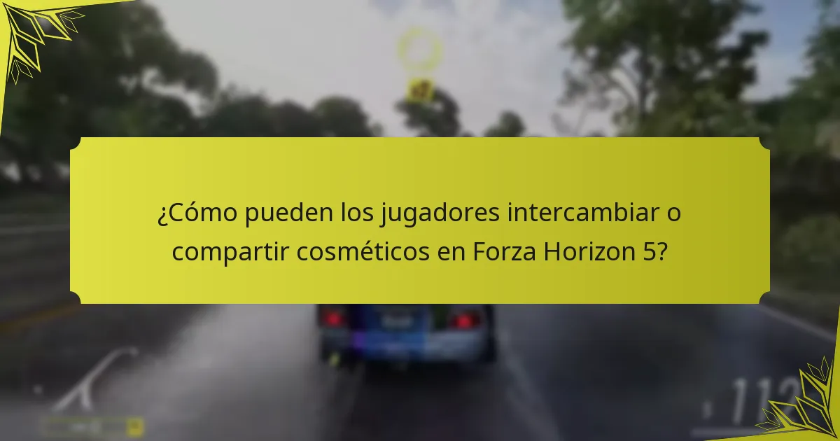 ¿Cómo pueden los jugadores desbloquear cosméticos en Forza Horizon 5?