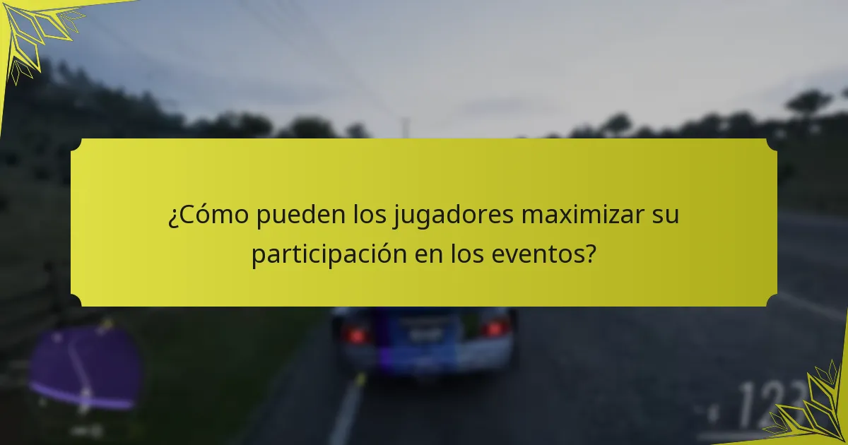 ¿Cuánto tiempo duran los eventos en Forza Horizon 5?