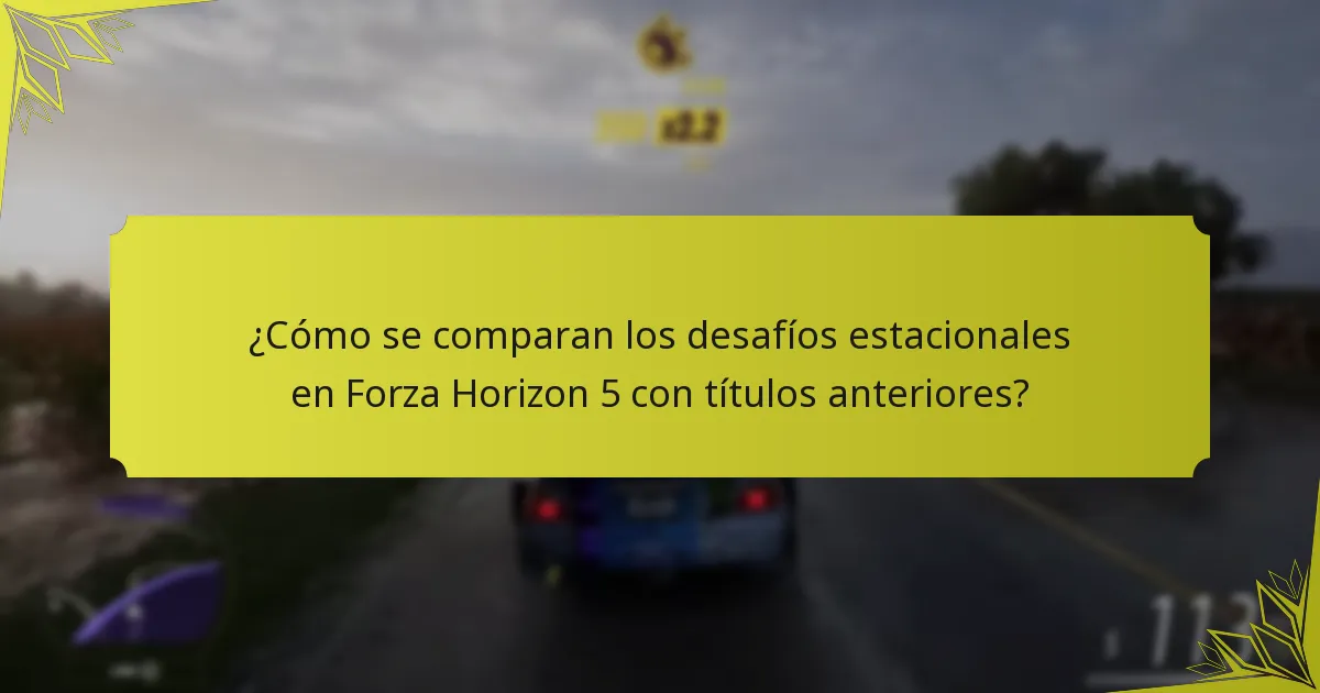 ¿Cuáles son los niveles de recompensa para los desafíos estacionales de Forza Horizon 5?