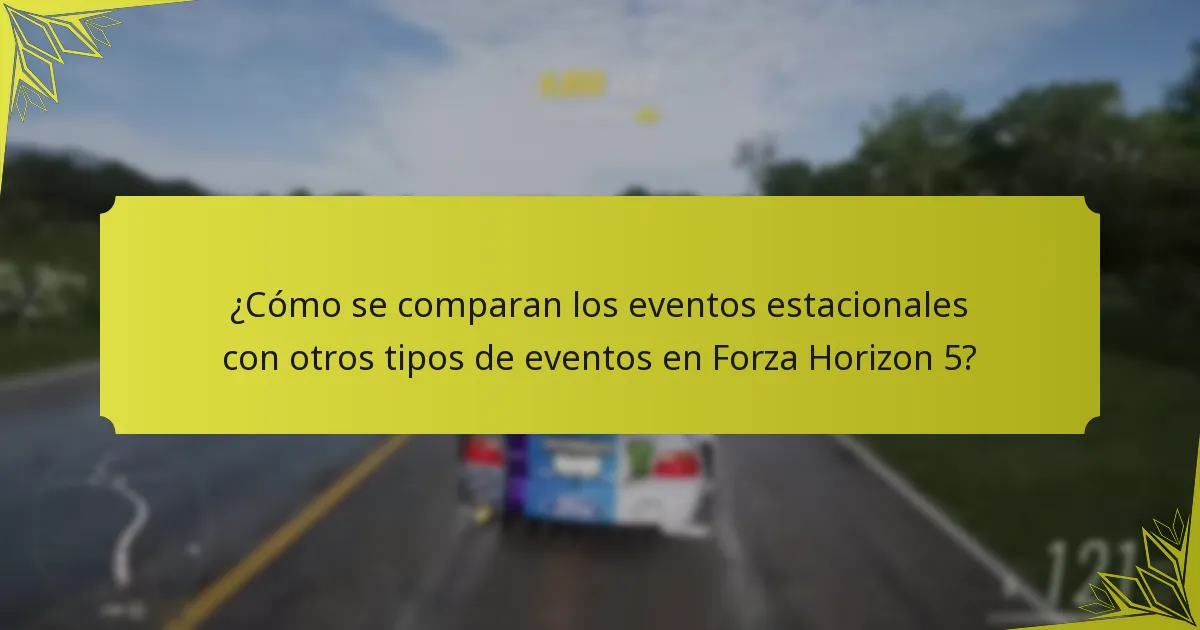 ¿Cuáles son los requisitos de participación para los eventos estacionales?