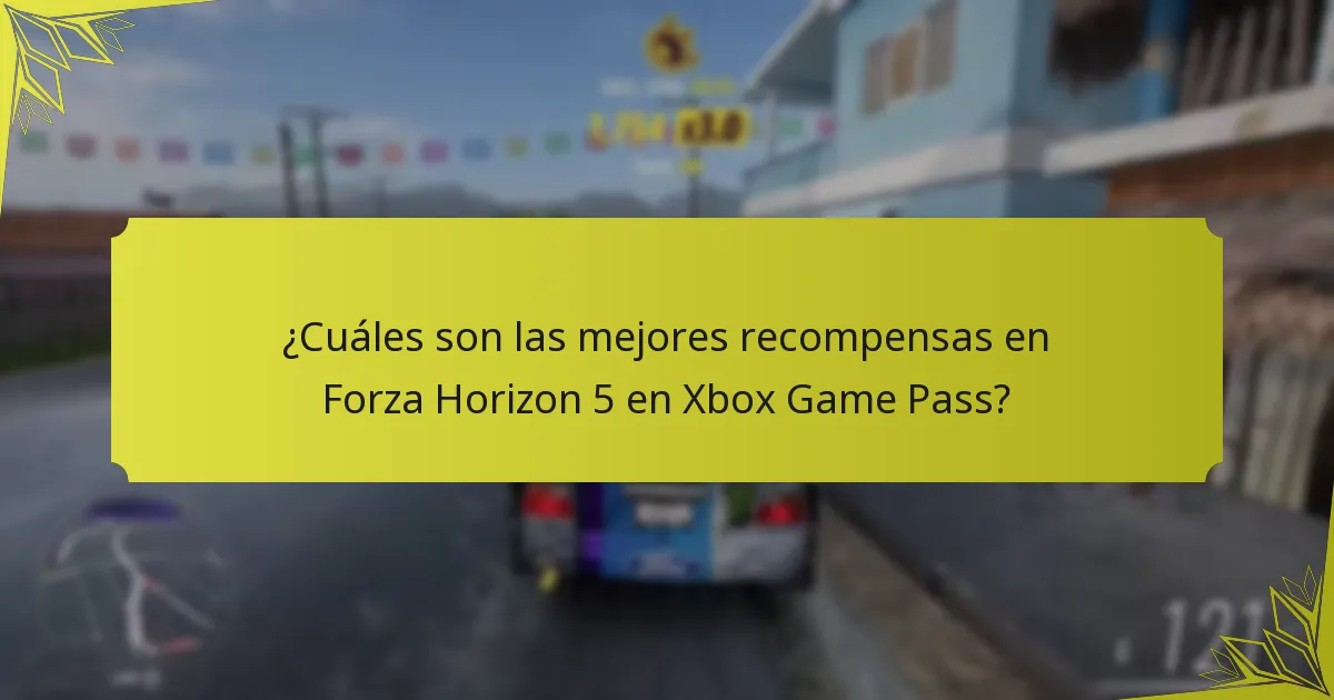 ¿Cómo se comparan las recompensas de Forza Horizon 5 con otros títulos de Xbox Game Pass?