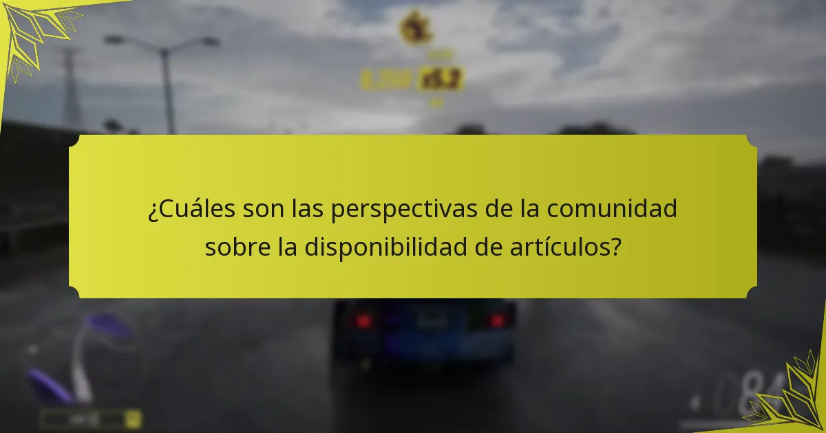 ¿Cuándo se vuelven disponibles los artículos en Forza Horizon 5?