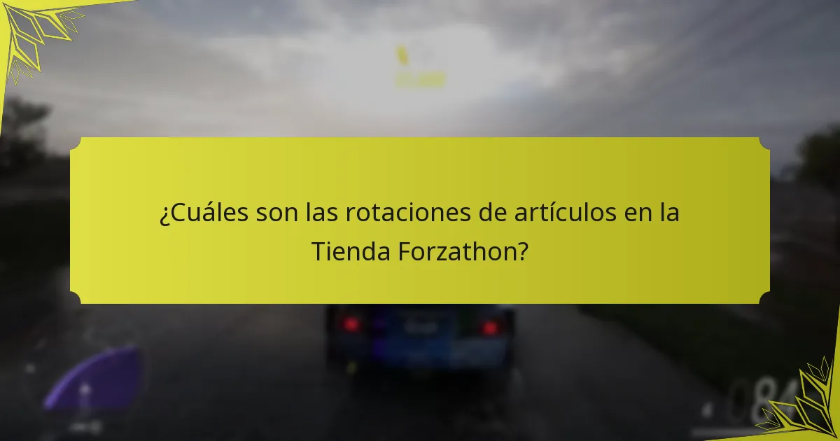 ¿Cómo se compara la Tienda Forzathon con características similares en otros juegos?