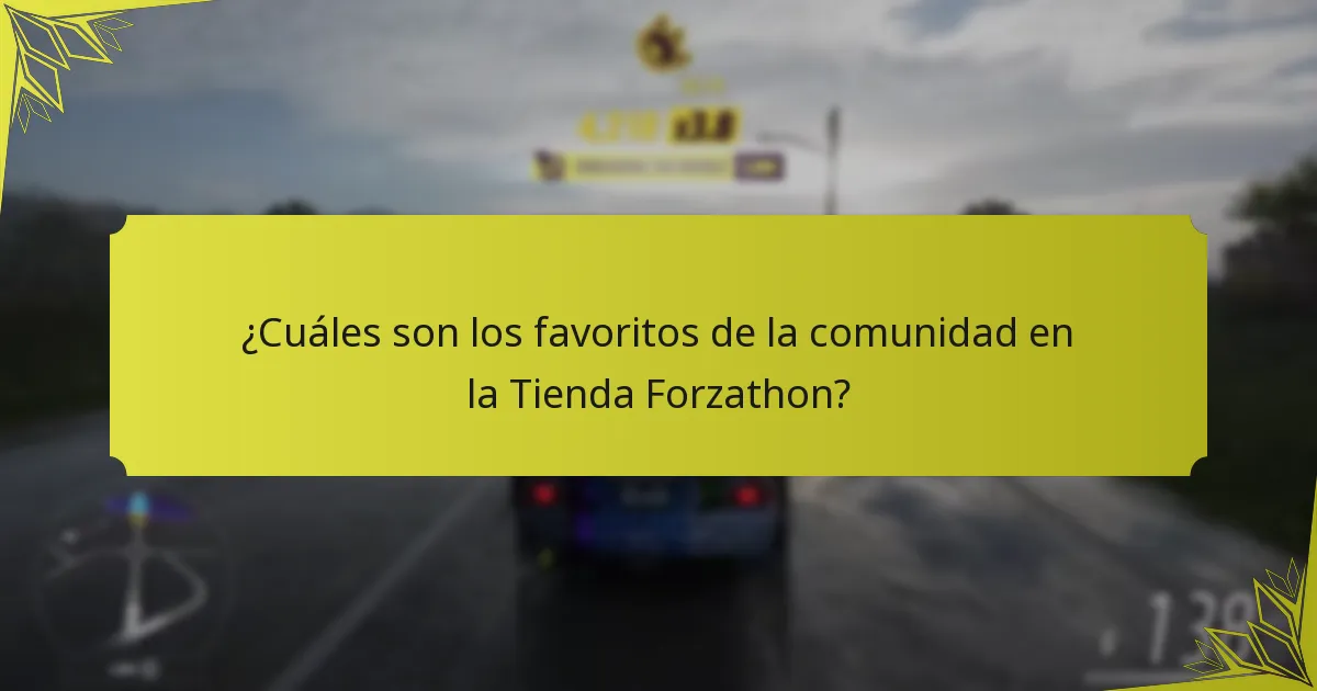 ¿Cómo optimizar tu experiencia en la Tienda Forzathon?