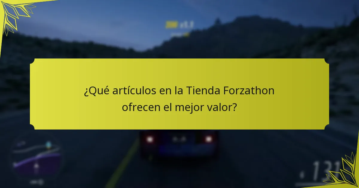¿Cuáles son los errores comunes en las compras de la Tienda Forzathon?
